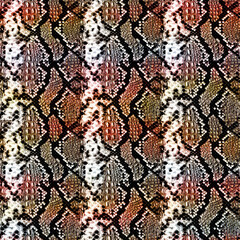 animal and abstract pattern work, snake and leopard skin mixed patterns, patterns suitable for fabric print and background.Abstract artistic background. modern Art feathers leopard pattern and repeat 