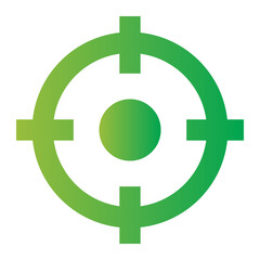 Fototapeta premium Concentrate Better Icon. Focus and Productivity Symbol. Illustration for Attention Improvement Concept.