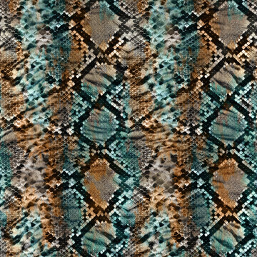 animal and abstract pattern work, snake and leopard skin mixed patterns, patterns suitable for fabric print and background.Abstract artistic background. modern Art feathers leopard pattern and repeat 