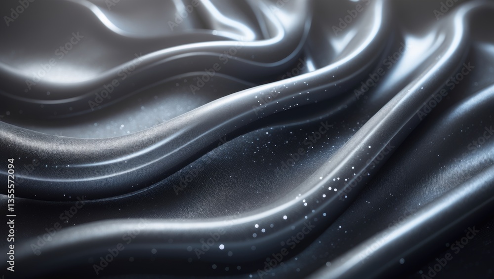 Poster grey abstract wavy curved lines on a background. background featuring line curve design. blurred sil