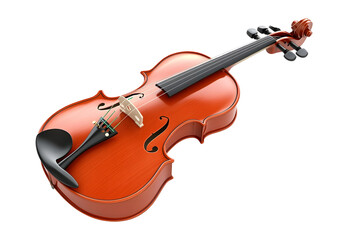 Obraz premium A vibrant violin ready to captivate with its melodic tones