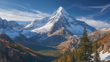 Fototapeta premium Just adore photographing mountains and their beauty.