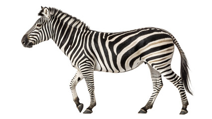 Fototapeta premium Zebra Walking | Wildlife, Black and White Striped Animal