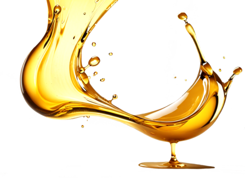 golden liquid flowing wallpaper