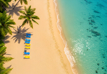 summer vacation travel beach Palm tree