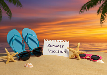 summer vacation travel beach