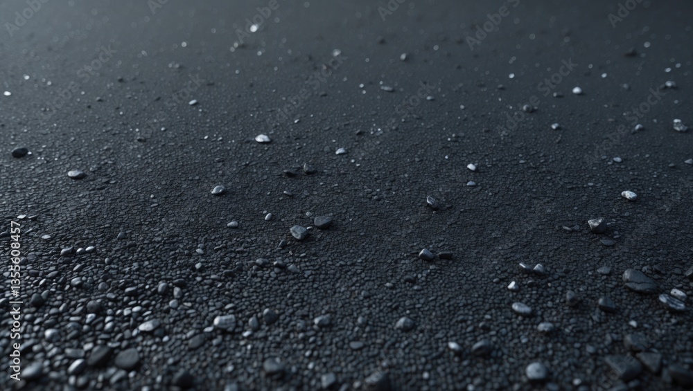 Poster asphalt road surface background texture from an overhead perspective