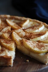 Gluten-Free French Apple Pie: A delightful treat with a flaky crust and tangy, cinnamon-infused apples.