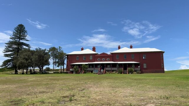 La Perouse Museum Sydney New South Wales Australia. The Museum documents the expedition of French explorer the Comte de Laperouse.