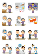 詐欺警官電話高齢女性セット