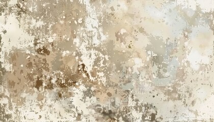 Abstract beige and grey textured background. Stained design with a grunge effect