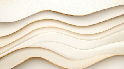 Obraz premium Explore elegance with a stunning 3D vector illustration showcasing intricate paper cut designs and textures.