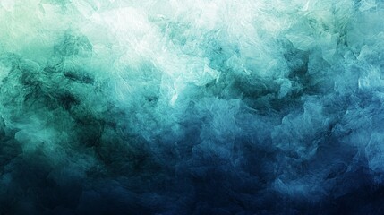 Fototapeta premium A tranquil digital painting of delicate blue wisps smoothly blending into a pristine white background