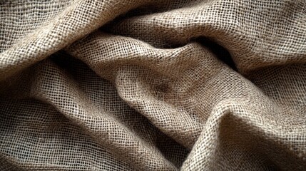 Rustic burlap fabric texture