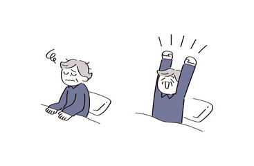 睡眠に関するイラスト