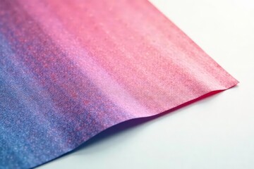 Close-up view of a textured flap, stark white backdrop , backdrop, flap, background