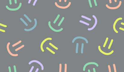 Cute pastel pattern background design