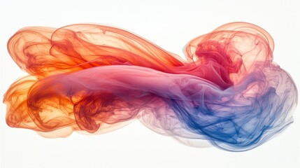 Fototapeta premium Abstract Color Swirl: A Symphony of Hues in Motion