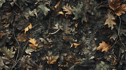 Trendy Forest Camouflage Hunting Pattern