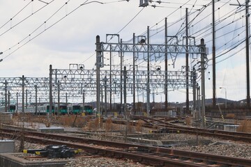 鉄道と線路の風景
