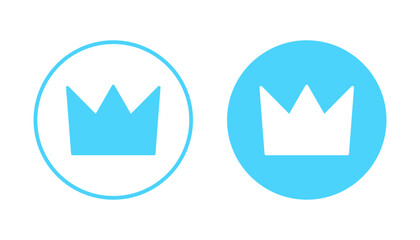 Crown icon vector. crown sign and symbol © avaicon
