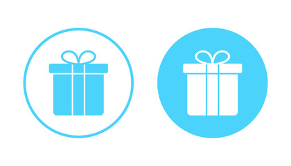 Gift icon vector. gift sign and symbol. birthday gift