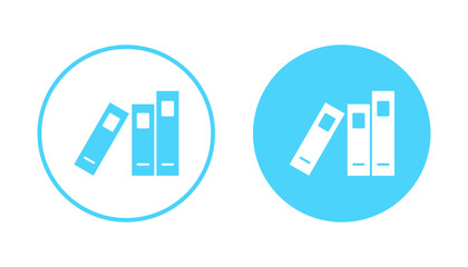 Library icon vector. education sign and symbol