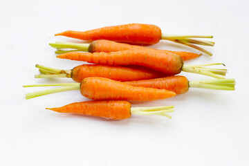 Fresh carrot vegetables, Ripe carrots