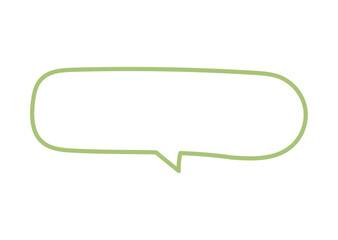 Simple square handwritten style blowout