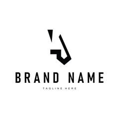 letter a logo concept with simple minimalist design illustration template brand product symbol letter
