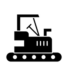 Snow Cat of Construction Machinery Icons