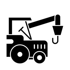 Obraz premium Construction Machinery Icons