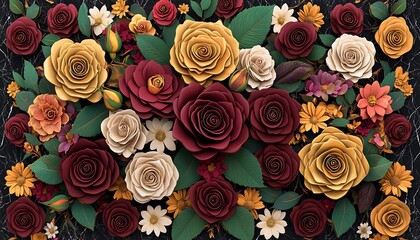 Autumn Floral Arrangement