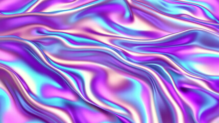Obraz premium Colorful abstract waves with silky texture