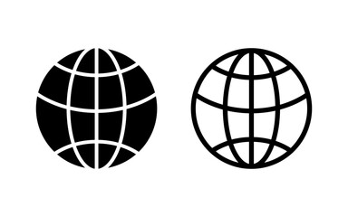 Web icon vector illustration. go to web sign and symbol. web click icon. Global search icon