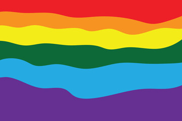 abstract background art with gay rainbow style