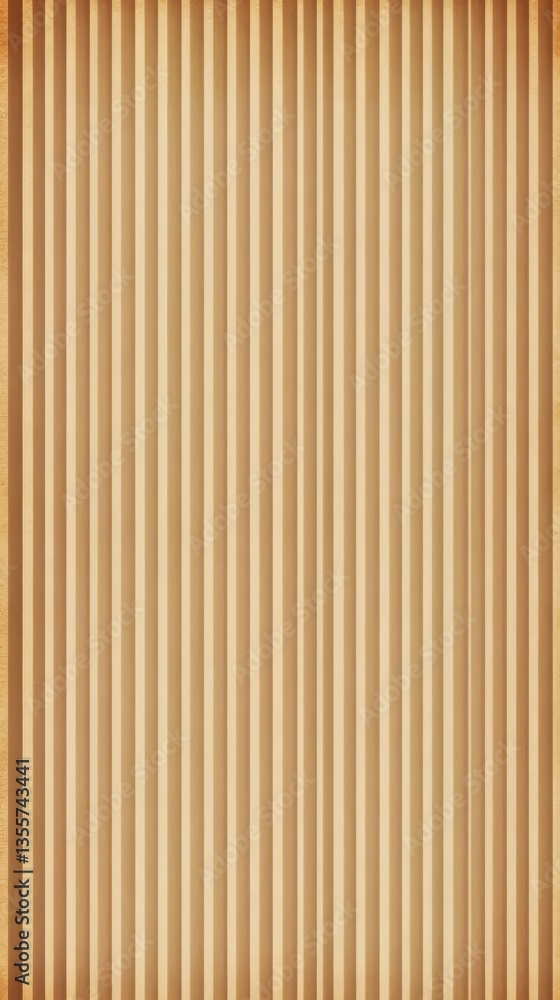 Poster beige corrugated surface with repeating vertical lines forming a uniform pattern. warm, neutral aest