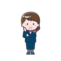 キャビンアテンダント／女性 20