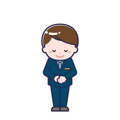 キャビンアテンダント／男性 08