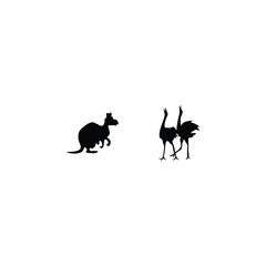 Animals  silhouette 