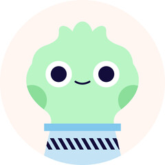 Avatar Head Character IIllustration Element