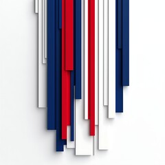 Obraz premium Abstract Color Stripes Design