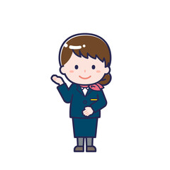 キャビンアテンダント／女性 18