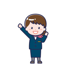 キャビンアテンダント／女性 06