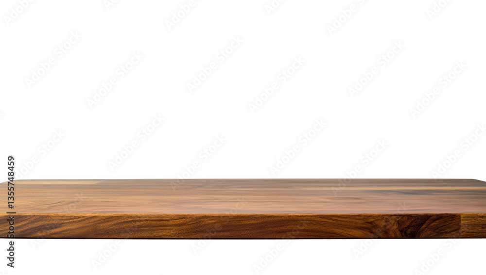 Poster a smooth wooden countertop rests against a plain white wall showcasing its natural grain and texture