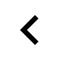 Fototapeta premium Chevron Left Icon