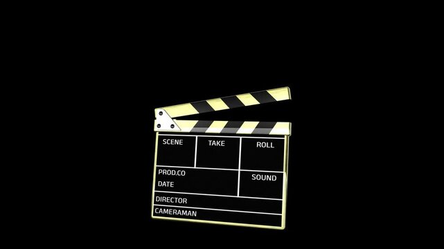 film, video, movie, clapper, scene, studio, production, hollywood film clapper 3d	