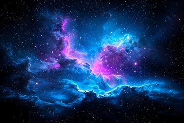 Obraz premium Cosmic Nebulae Display