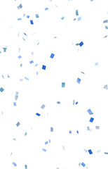 背景素材_紙吹雪_青