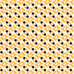 vector seamless pattern with gold stars